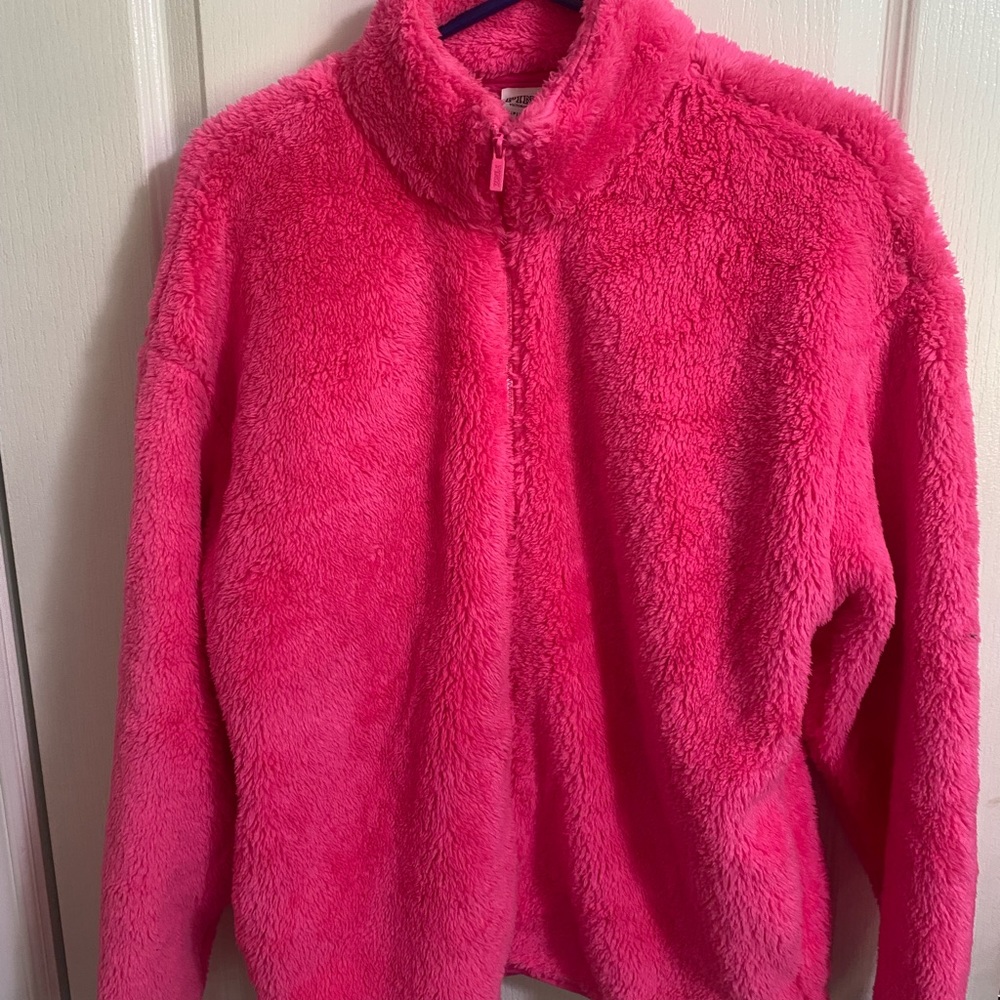 VS Pink Sherpa jacket